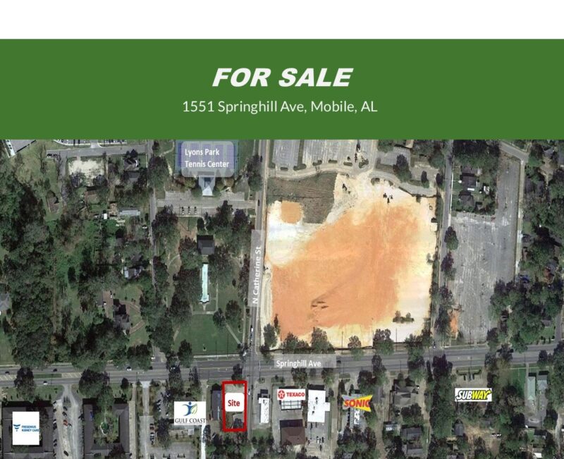 1551 Springhill Ave Mobile AL - Commercial Property For Sale Mobile AL
