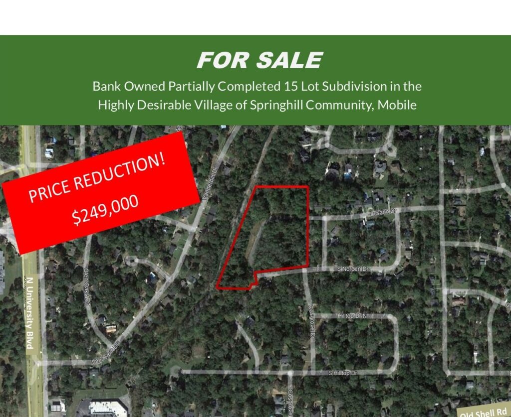 5464 S Norden Dr Mobile AL Commercial Property for Sale 04.20.22