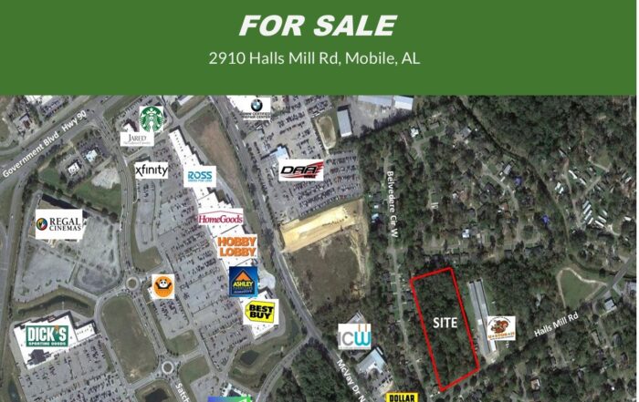Commercial Property Mobile AL 2910 Halls Mill Mobile AL