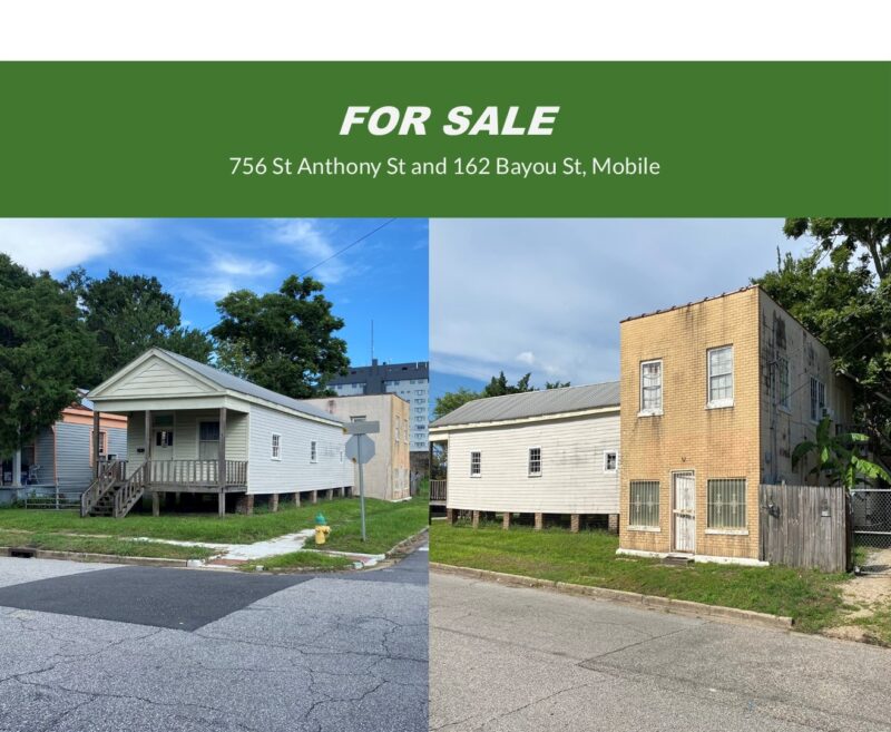 756 St Anthony St 162 N Bayou St Mobile AL
