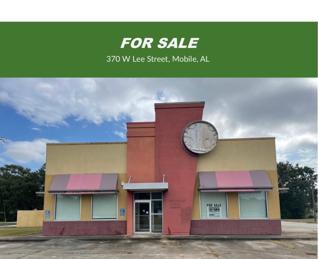 370 W Lee Street Mobile AL Restaurant For Sale