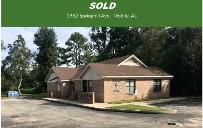 1962 Springhill Mobile AL Commercial Real Estate