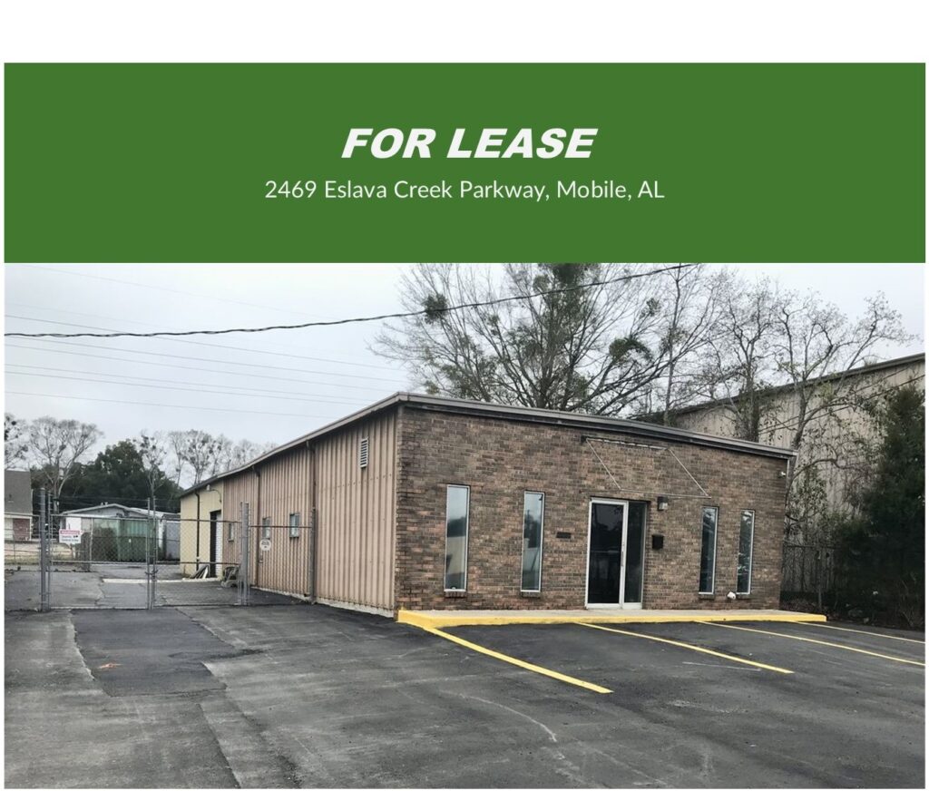 2469 Eslava Creek Parkway Mobile AL Warehouse for Lease