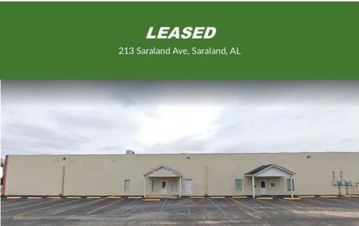 Commercial Building Leased 213 Saraland Ave Saraland AL