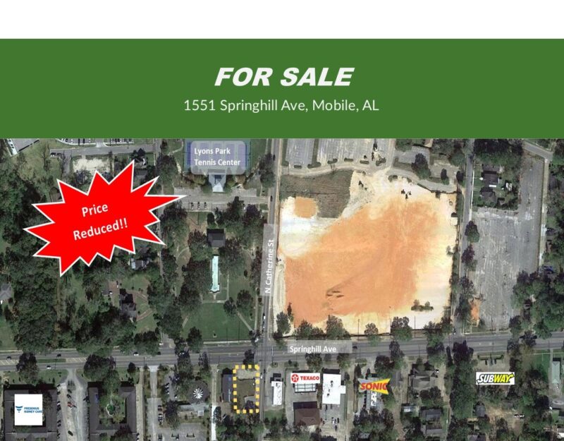 Commercial Property For Sale 1551 Springhill Ave REDUCED