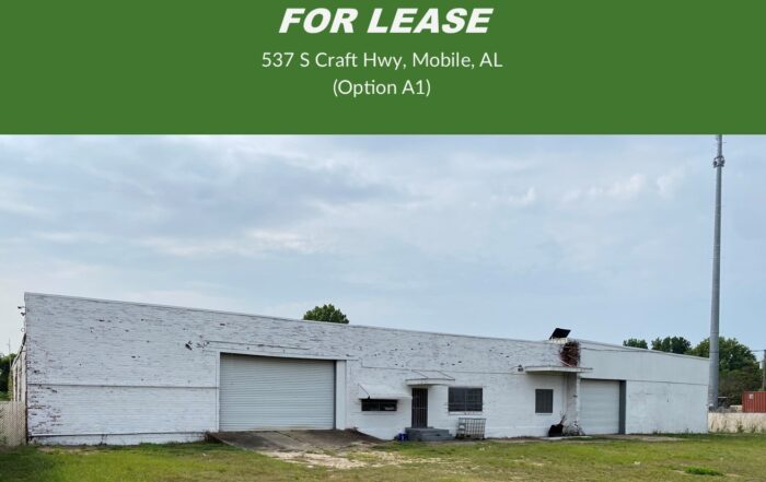 537 S Craft Hwy Option A1 - For Lease Mobile AL