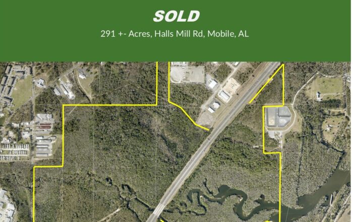 291 Acres Halls Mill Rd Mobile AL Commercial Property