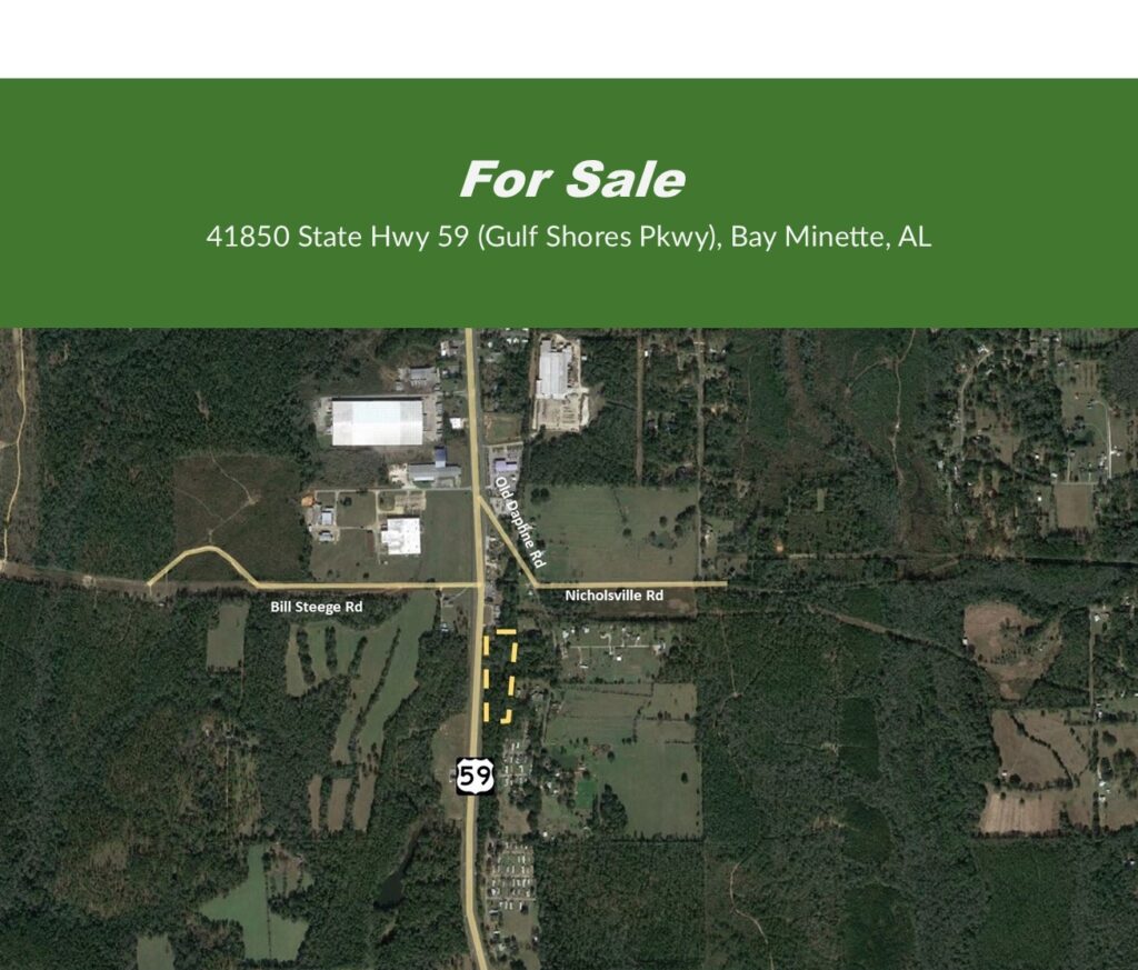 41850 State Hwy 59 Bay Minette AL Commercial Property For Sale