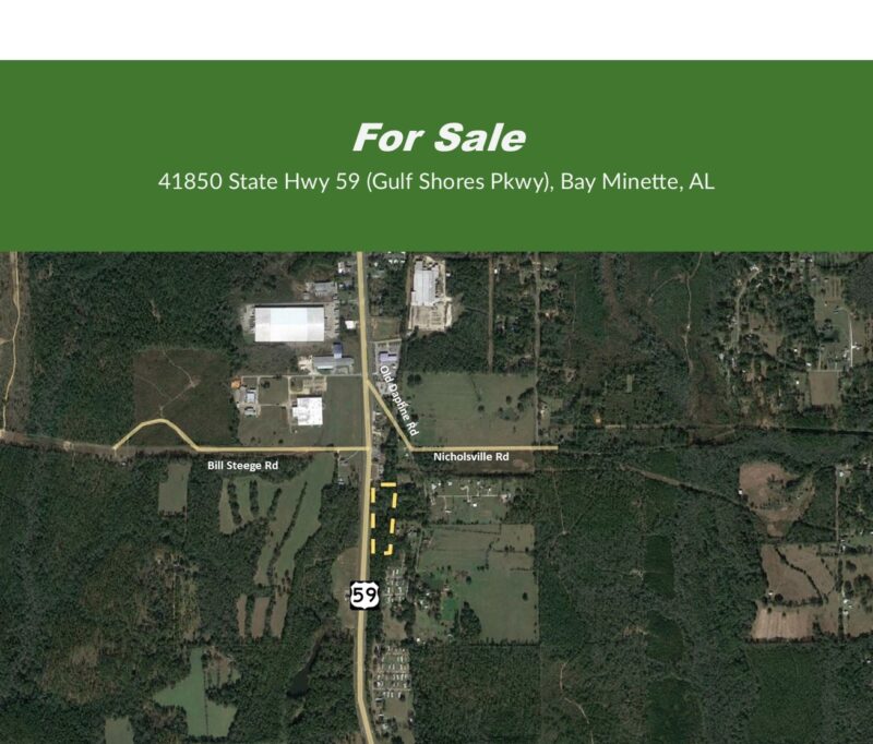 41850 State Hwy 59 Bay Minette AL Commercial Property For Sale
