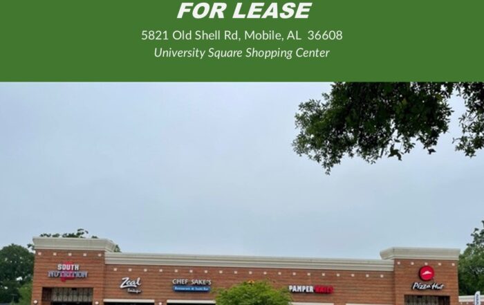 5821 Old Shell Rd Mobile AL Shopping Center For Lease