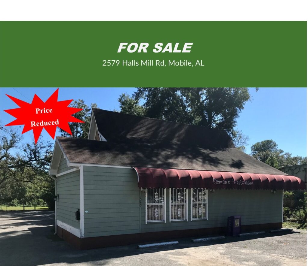 REDUCED 2579 Hall Mill Rd Mobile AL Commercial Retail For Sale