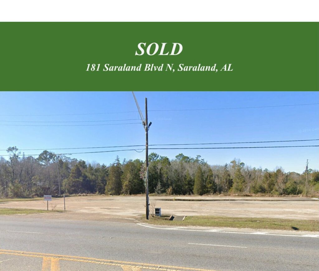 181 Saraland Blvd N Commercial Property Saraland AL 181 Saraland Blvd N Commercial Property Saraland AL