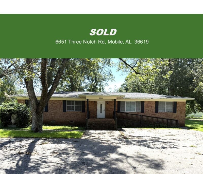 6651 Three Notch Rd Mobile AL COmmercil Real Estate