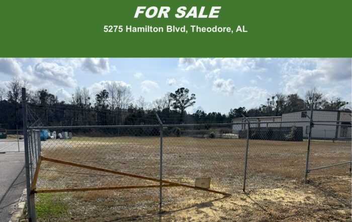 For Sale - 5275 Hamilton Blvd Mobile AL Industrial Yard