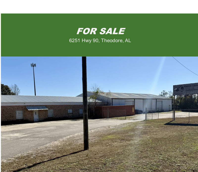 commercial warehouse FOR SALE Theodore AL
