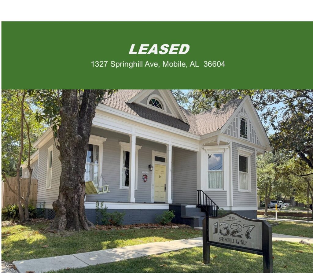 LEASED – 1327 Springhill Ave, Mobile AL Commercial Office LEASED - 1327 Springhill Ave, Mobile AL Commercial Office