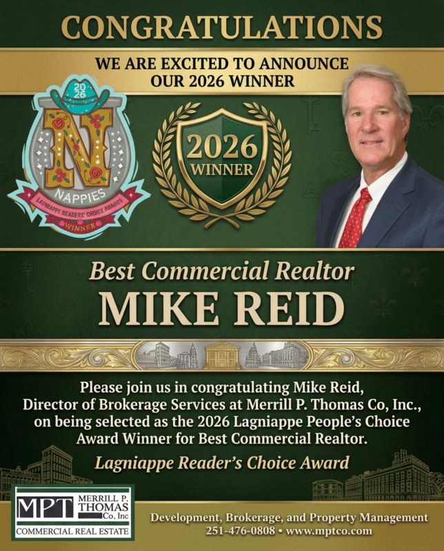 Mike Reid Best Commercial realtor Mobile AL